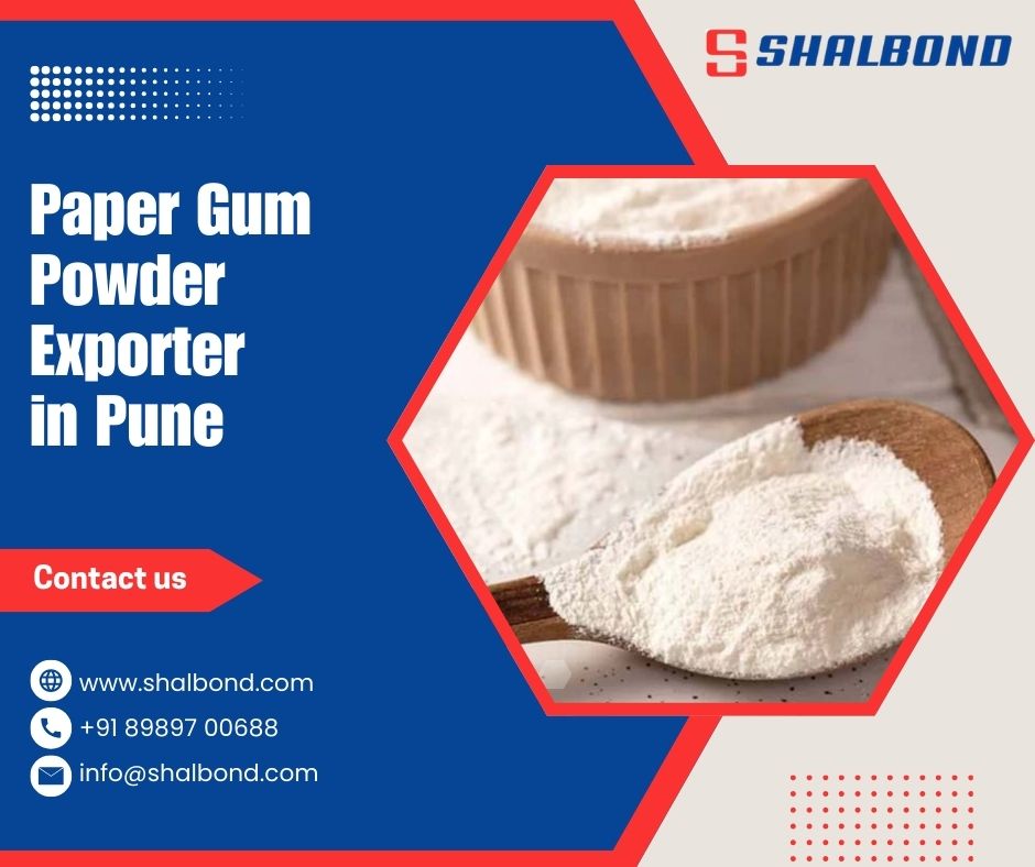 Paper Gum Powder Exporter in Pune
